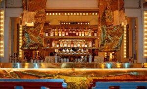 Artist Marius Ritiu previously co-designed WOLF’s Food Market iconic gold bars with Lionel Jadot