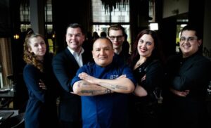 The chef and his team 