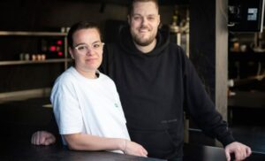Marleen and Jeroen Brouwer of restaurant Noor in Groningen - credits Siese Veenstra