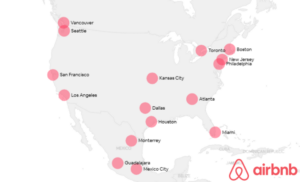 Trending neighborhoods for FIFA 2026 Host Cities and surrounding areas - credits Airbnb