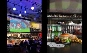 Watching the WK matches at THE BUTCHER Social Club in Amsterdam
