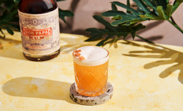 A Hot Rum Donny with Don Papa Rum