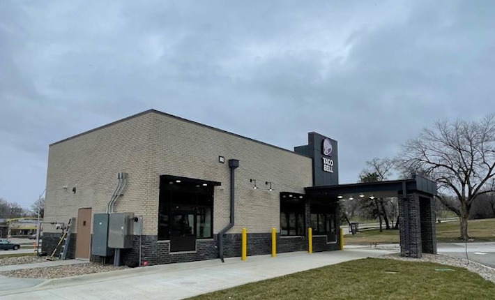 A digital and drive-thru-only Taco Bell location in Kansas City
