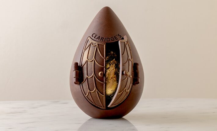 A special Easter egg at Claridge’s ArtSpace Café created by chef Thibault Hauchard