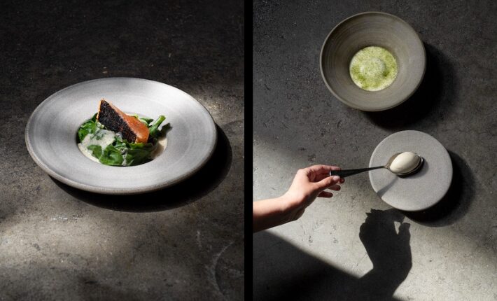 ASTER at ’t Kadaster in Ostend - Pop-up restaurant by chef Túbo Logier credits Karmen Ayvazyan
