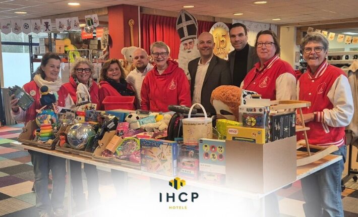 A warm Sinterklaas celebration thanks to the efforts of the IHCP-hotels