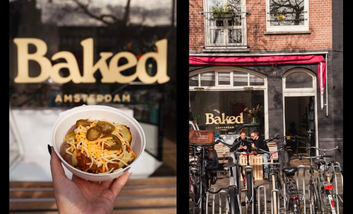 Baked Amsterdam - Baked potato at the Hugo de Grootplein