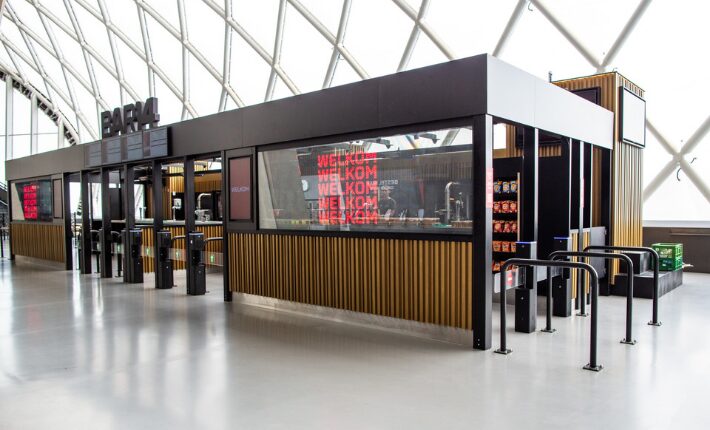 Bar14 in the Johan Cruijff ArenA in Amsterdam - the first frictionless stadium bar in the Netherlands