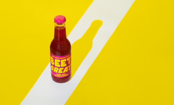 Beet Great - a combination of healthy beet juice and pomegrate juice