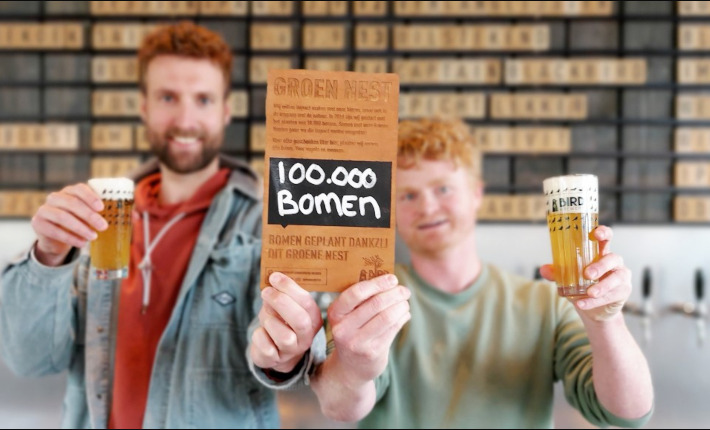 Bird Brewery plants 100,000 trees