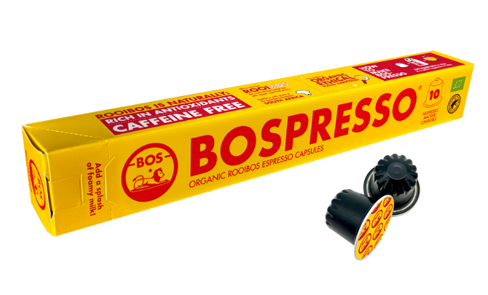 Bospresso for a Rooibos cappuccino or latte