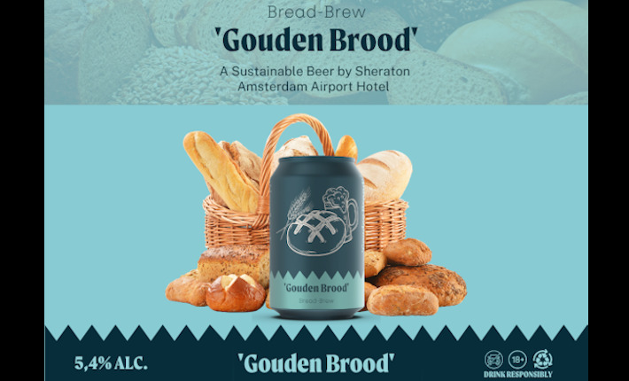 Bread-Brew 'Gouden Brood' by Sheraton Amsterdam Airport