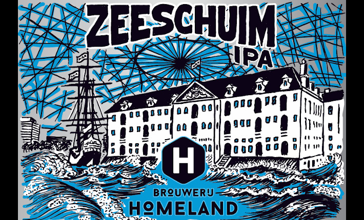 Brouwerij Homeland introduceert het huisbier Zeeschuim voor Het Scheepvaartmuseum