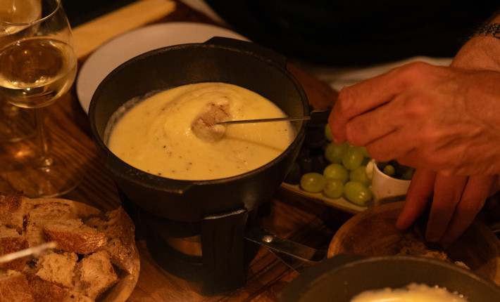Cheese fondue restaurant Smelt in the Westerpark Amsterdam