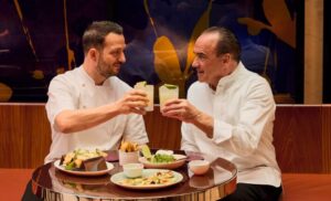 Chefs Vongerichten and Boenaems of abc kitchens at The Emory