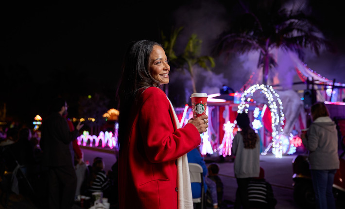 Christina Milian and Starbucks - Holiday Cheermakers contest 2