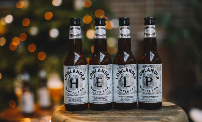 Christmas tree to table by Lowlander Beer