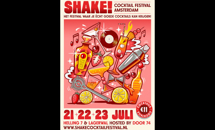 Cocktailfestival SHAKE! in Amsterdam North