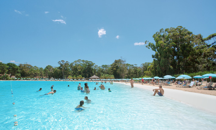 Crystal Lagoons - 8-acre crystalline lagoon at the Evermore Orlando Resort