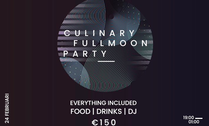 Culinary Fullmoon Party by Wolf Atelier in Amsterdam