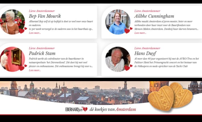 Dear Amsterdammer - action of Eberhardjes - the cookies of Amsterdam