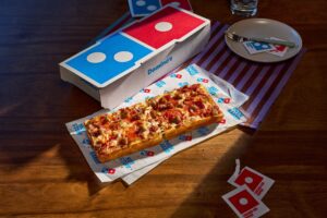 the Domino™ will be introduced in the US - A new Detroit-style pizza made for one