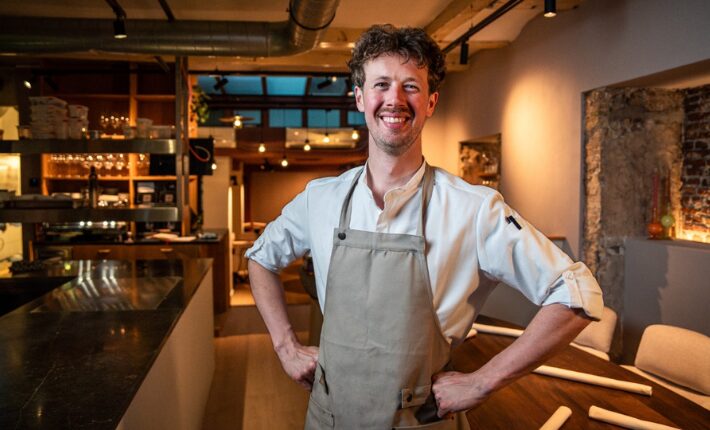 Falk van Essen - chef at restaurant Luwte in Groningen - credits Boas Wiegmans