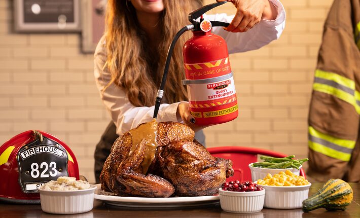 Firehouse Subs® launches limited-edition gravy extinguishers for Thanksgiving