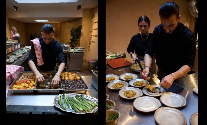 FLATONS in Antwerp serves 'Peace on a plate'