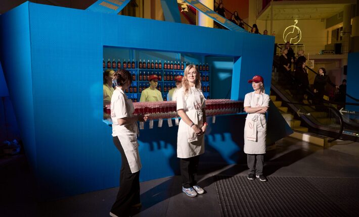 FRAKTA Bar at SMAKFEST in the IKEA Kungens Kurva store in Stockholm