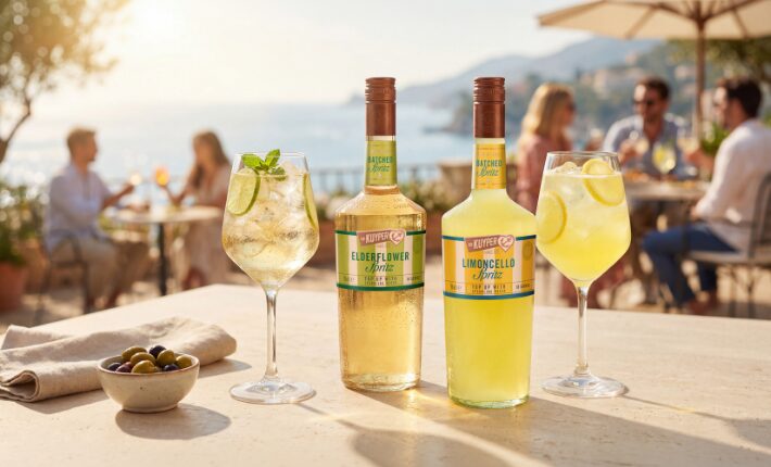 Fresh, fruity and quick to serve - De Kuyper Batched Spritz range for hospitality