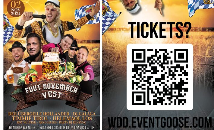 Fout November Vest - DJ Wimpie Draait Door op 2 november