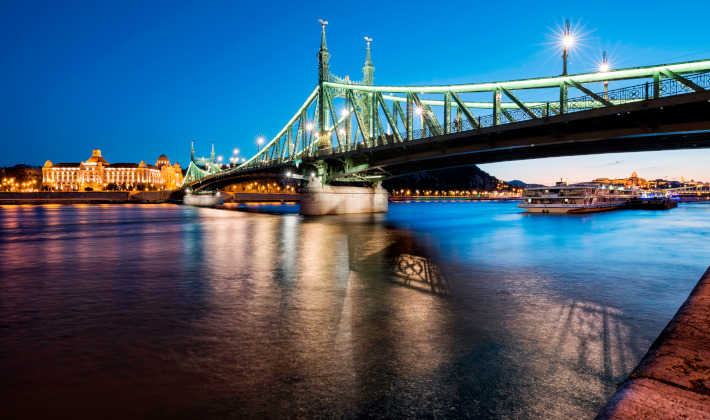 Freedom Bridge in Budapest