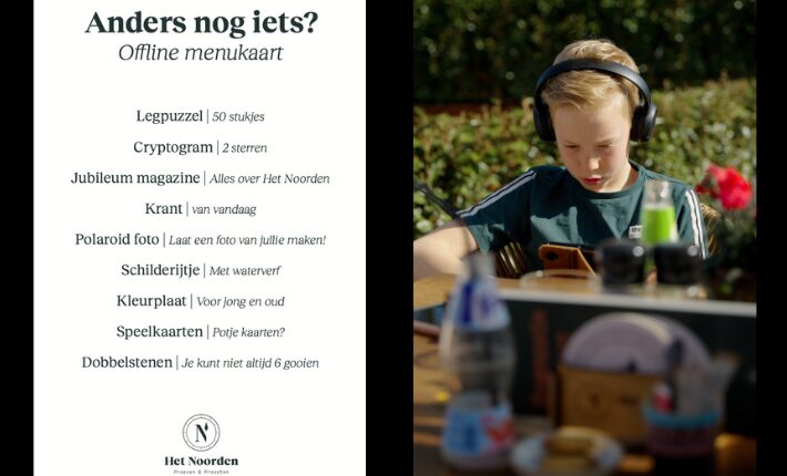 Grand Café Het Noorden in Aalten starts ‘Het Noorden Offline Resort’ in April