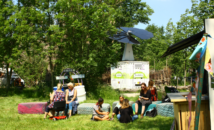 GreenBattery at the 'Welcome to the Village' festival
