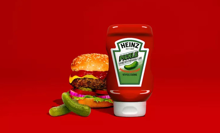 HEINZ Pickle Ketchup launched in the USA - credits HEINZ