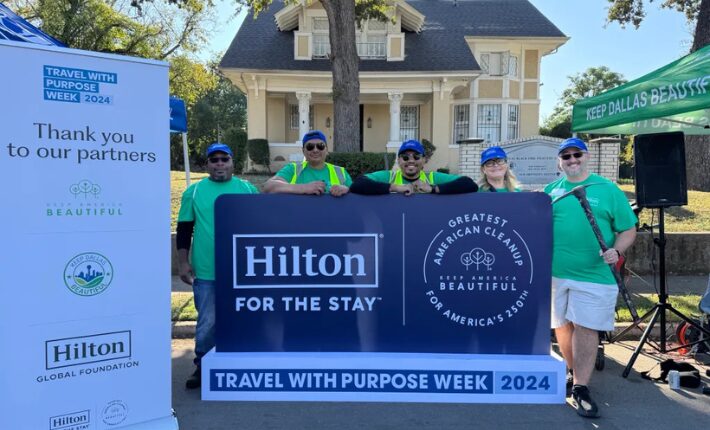 Hilton Travel with Purpose Week in Dallas Texas