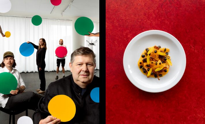 From dots to flavour - Schilo van Coevorden honours Kusama at Restaurant Sandberg
