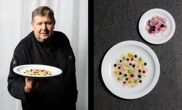 From dots to flavour - Schilo van Coevorden honours Kusama at Restaurant Sandberg