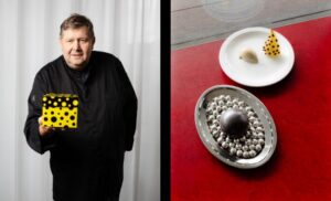 From dots to flavour - Schilo van Coevorden honours Kusama at Restaurant Sandberg