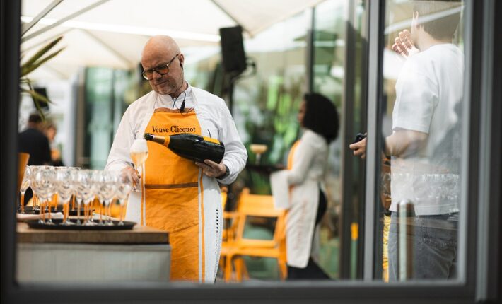 Horta x Veuve Cliquot Rooftop Terrace in Antwerp - credits Ismael Ahmadoun