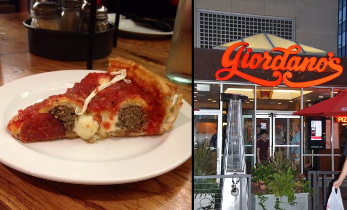 Deep Dish Pizza at Giordano’s | horecatrends.com