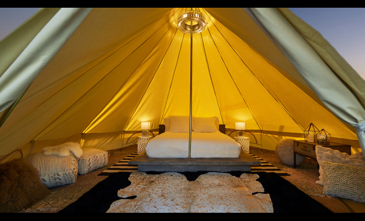 Urban Glamping at the Beverly Wilshire hote