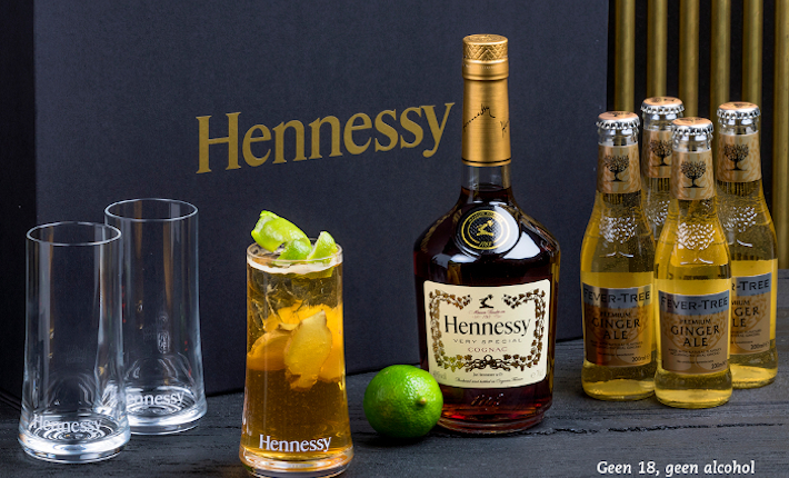 Hennessy at home, cocktailbox