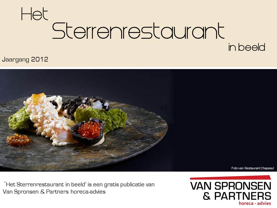 voorpagina Het Sterrenrestaurant in Beeld