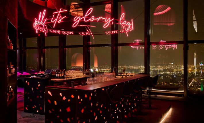 From January 2nd, Celest's sky bar will be open on Friday and Saturday evenings