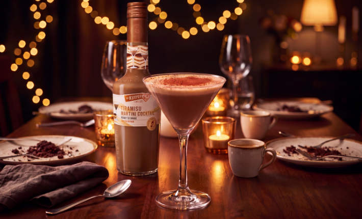 De Kuyper launches a limited edition ready-to-serve Tiramisu Martini for the hospitality industry