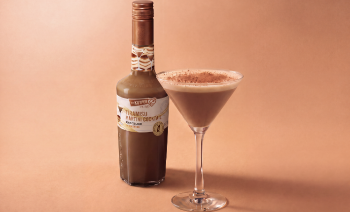 De Kuyper launches a limited edition ready-to-serve Tiramisu Martini for the hospitality industry