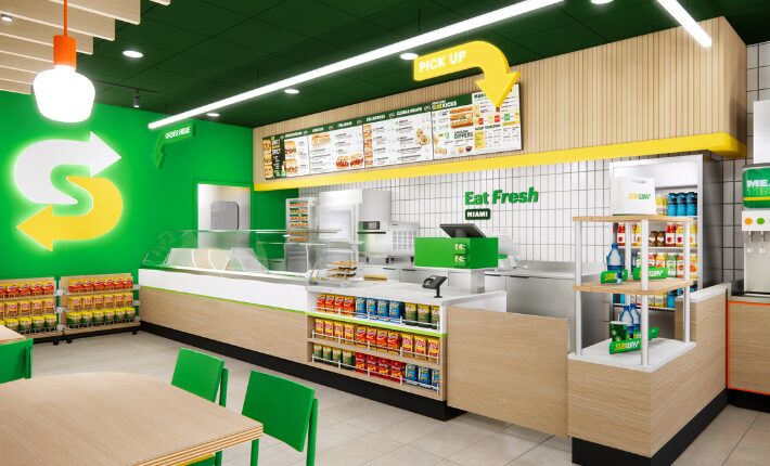 Fresh Forward 2.0 - the new interior design of Subway