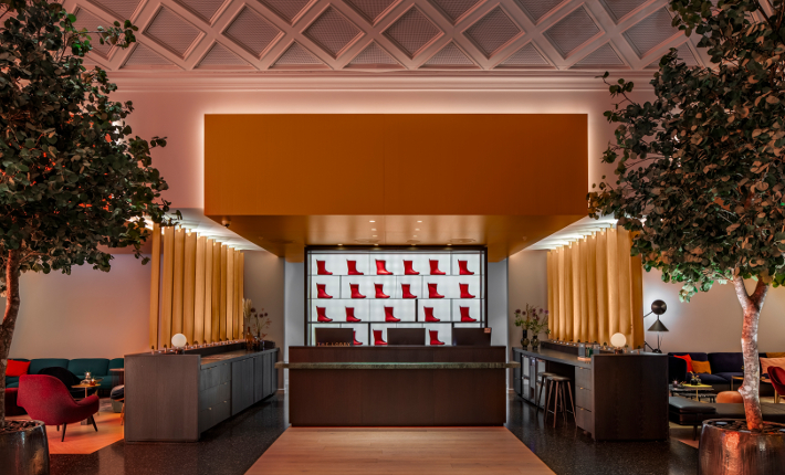 Hotel Norge, lobby check in - credits Wouter van der Sar for concrete